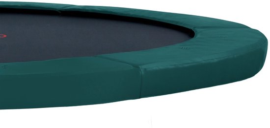 Universele Trampoline Rand Ø430 cm – Rond – Groen – Standaard kwaliteit – Geschikt voor alle merken