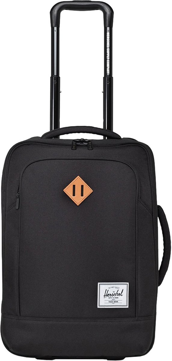 Herschel trolley Heritage Softshell Carry On Trolley Black zwart 54cm