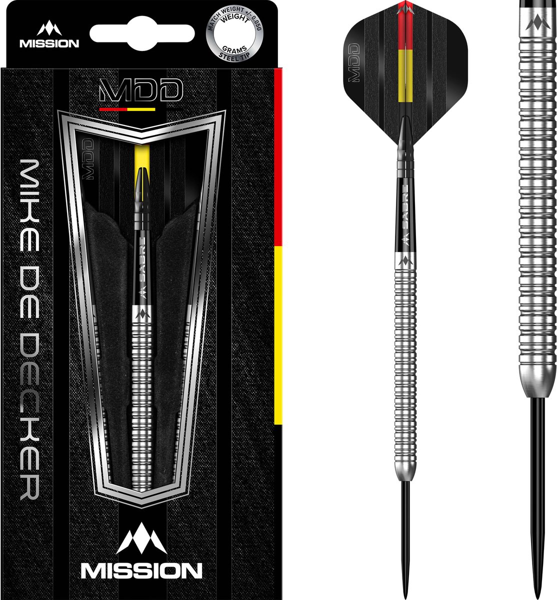 Mission Mike de Decker 95% - Dartpijlen 24 Gram