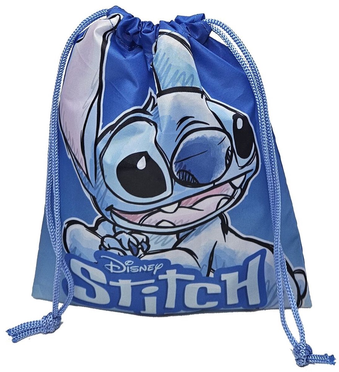 Disney Stitch Lunchtas - 25x20 cm - Blauw - Kinderen - Lunchbag - Klein formaat