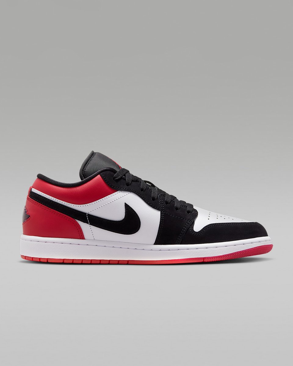 Nike Nike Air Jordan 1 Low Sneaker Heren Zwart
