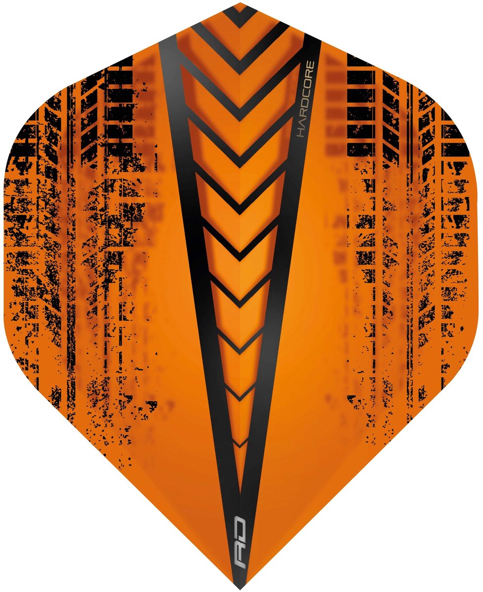 Red Dragon Hardcore Radical Orange - Dart Flights