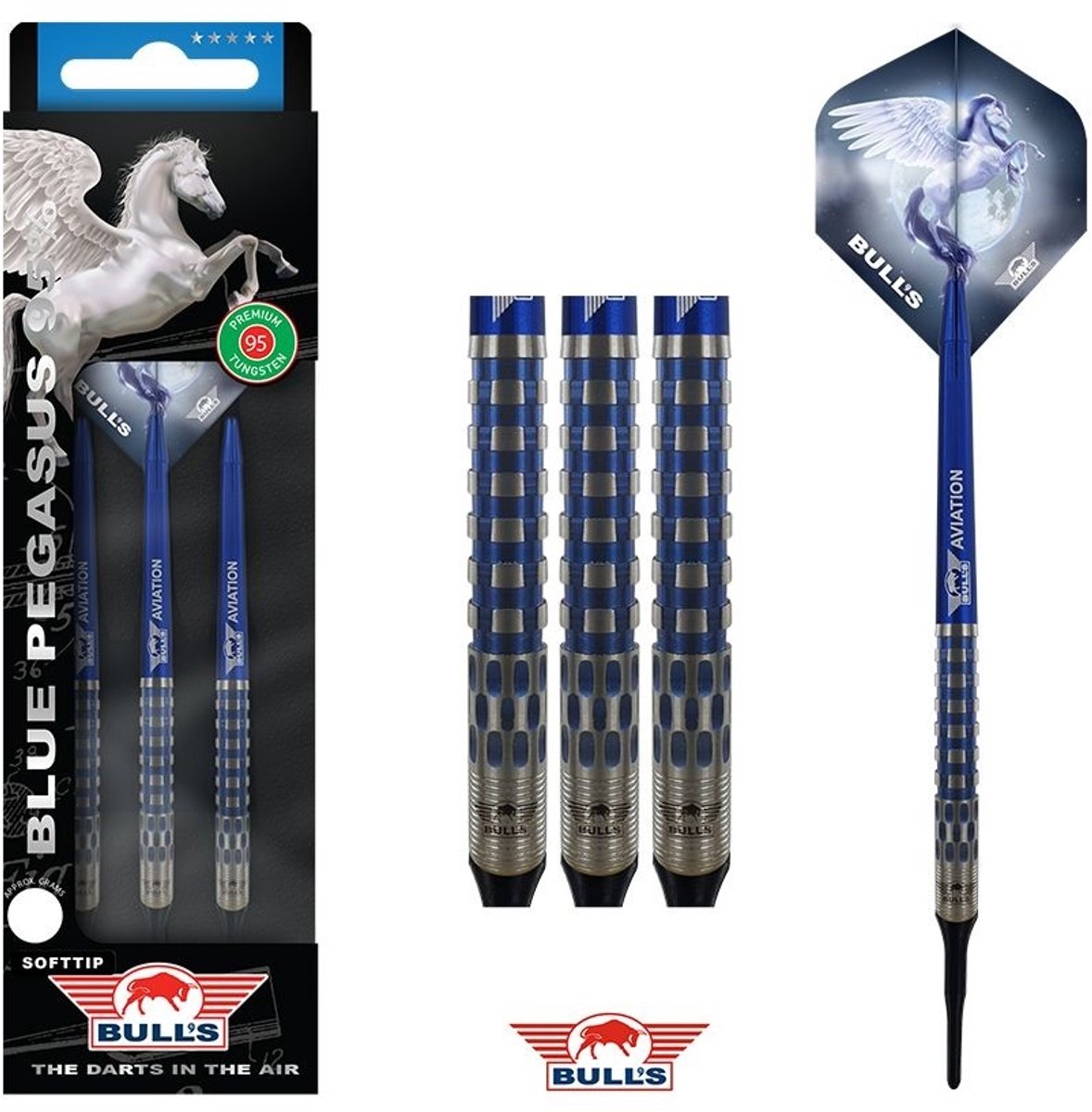 Softtip Bull's Blue Pegasus 95% C