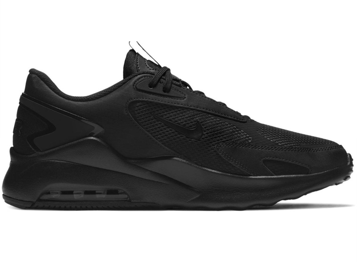 Nike Nike Air Max Bolt Heren Sneakers Zwart
