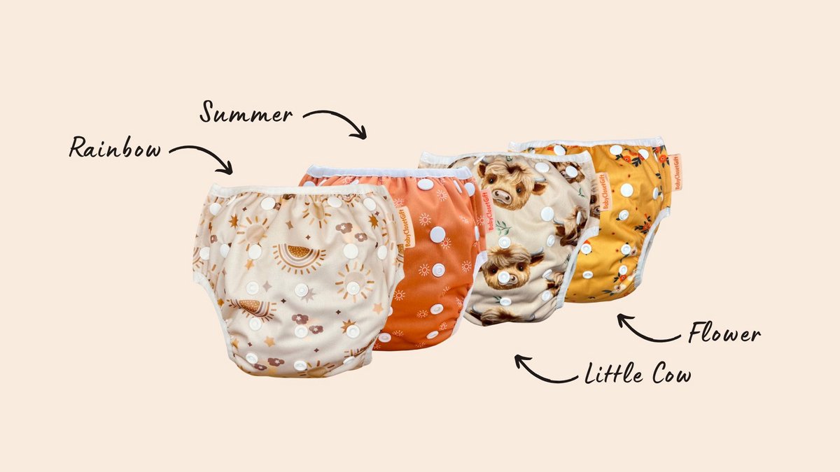 Zwemluier - Wasbaar - Baby Closet Gift - Verstelbaar - Flower - Meisje - Zwemmen - Vakantie — afbeelding 5
