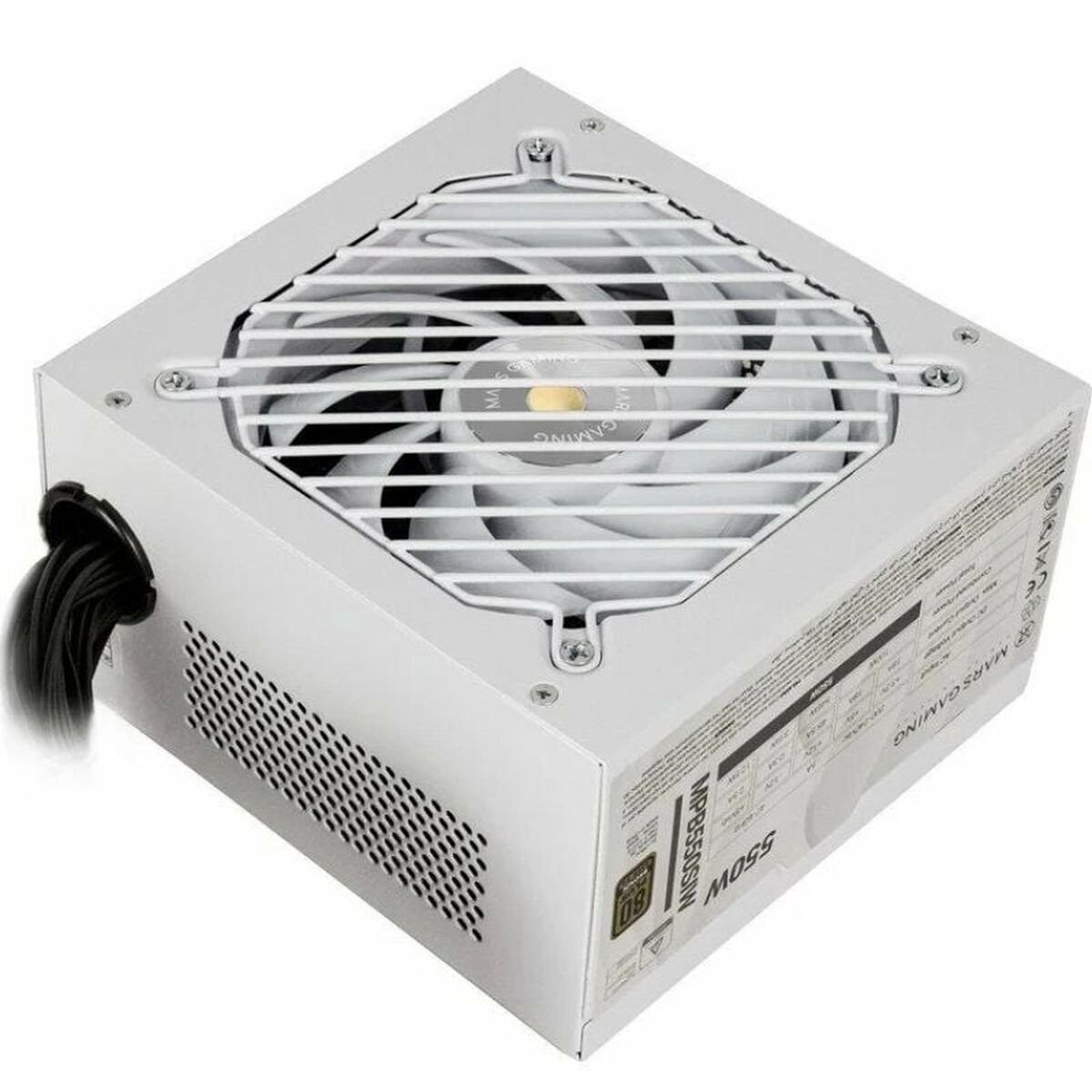Gaming Mpb550Siw Power Supply Unit 550 W 24-Pin Atx Atx (White) - afbeelding 5