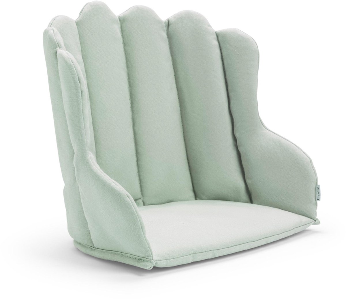 Elodie GRACE kinderstoel kussen - Kinderstoel kussen - Kinderstoel bekleding - Kinderstoel - Eetstoel - Omkeerbaar zitkussen - Mineral Green
