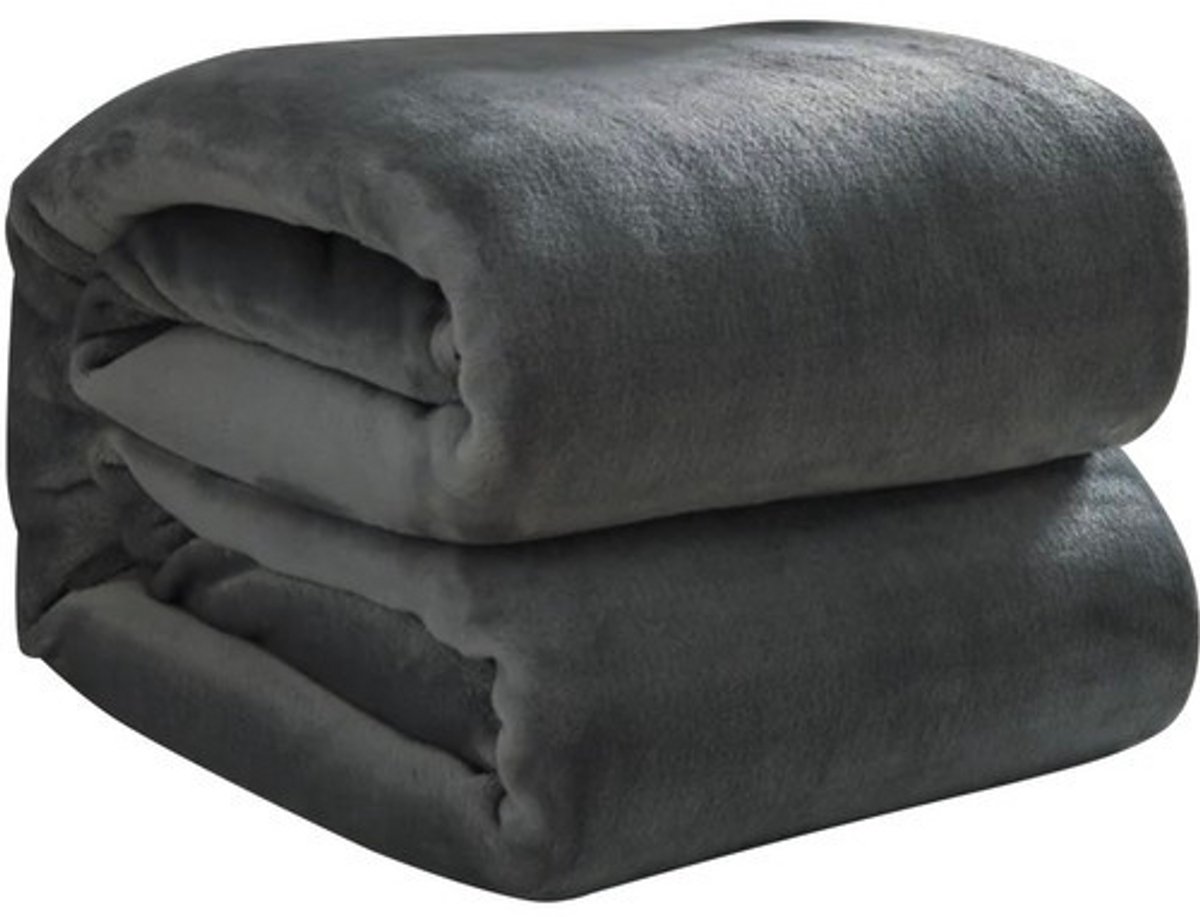 HMWR Premium Grijze Deken - Luxe en Comfort voor Elke Ruimte