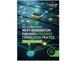 Palo Alto Networks Next-Generation Firewall Engineer Certification Practice 230 Questions & Answer