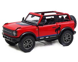 Ford Bronco uvery edition 2022 die cast pull back motor 12,5 cm speelgoed auto Kinsmart
