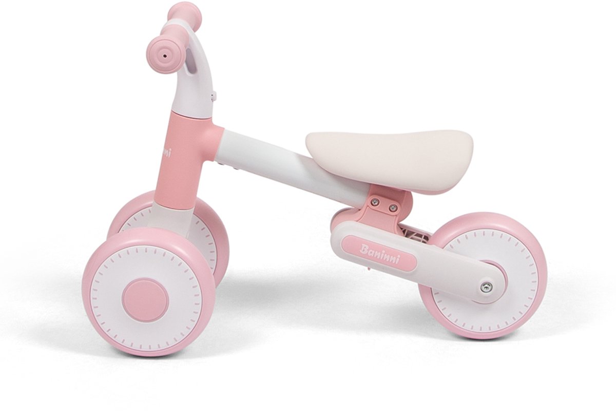 Baninni Opvouwbare Loopfiets 1 - 3 Jaar Azura Roze thumbnail 2