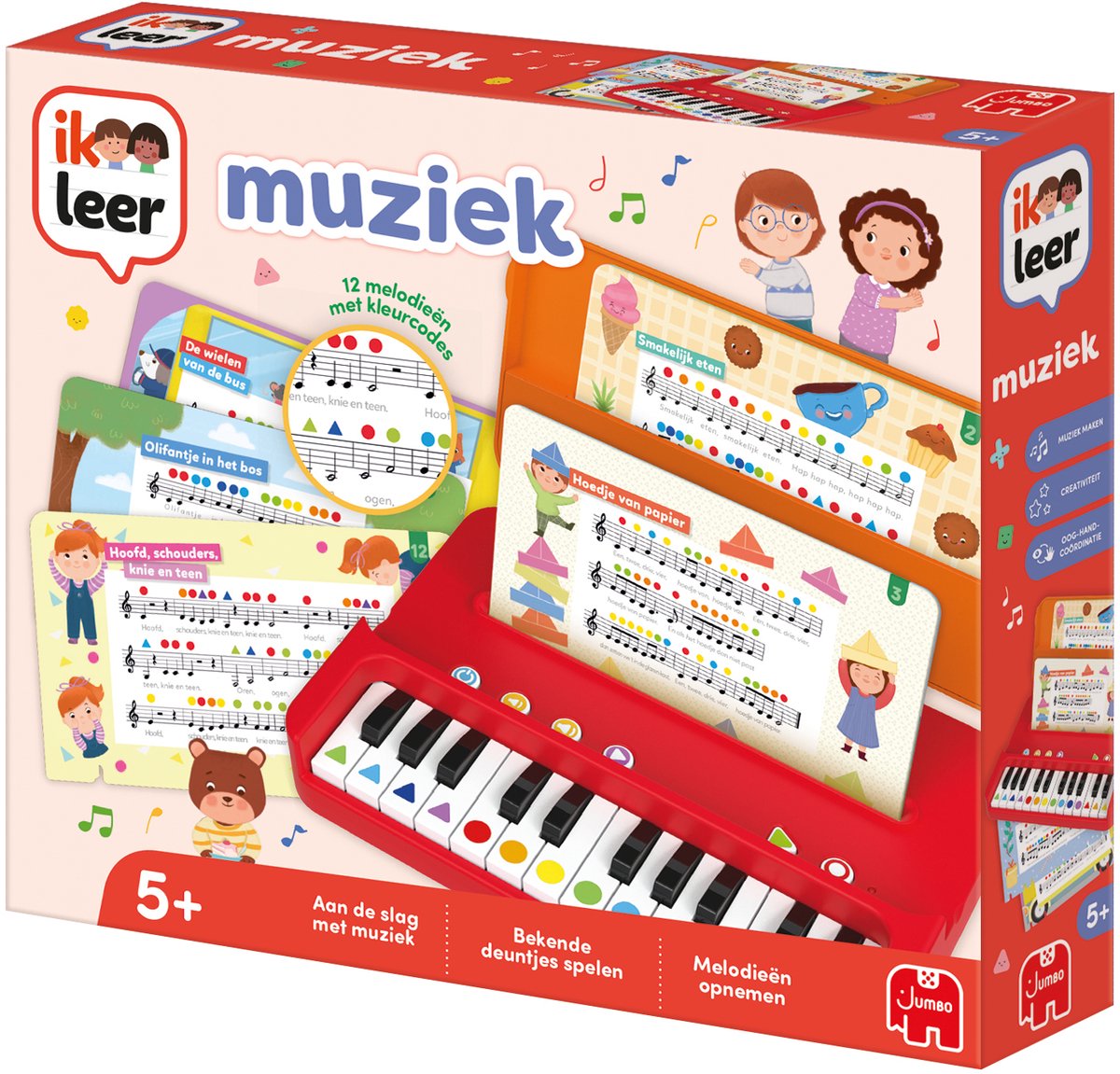 Ik Leer - Muziek - Vanaf 5 jaar - Leren piano spelen - Educatief speelgoed — afbeelding 3