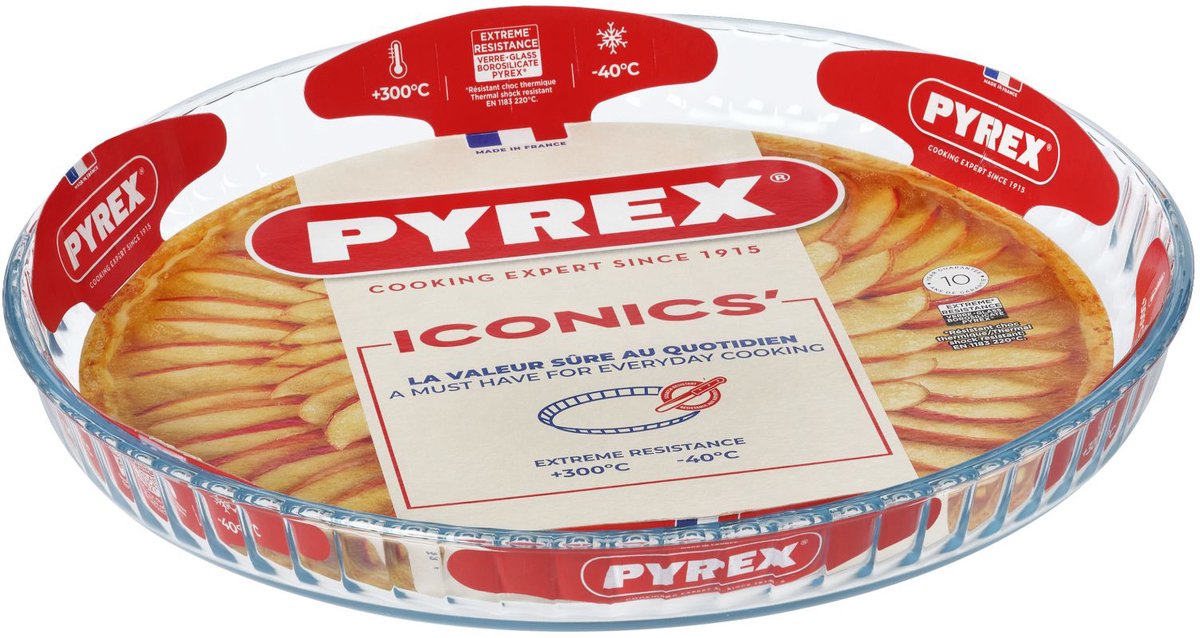 Taartvorm Rond, 31 cm - Pyrex | Bake & Enjoy