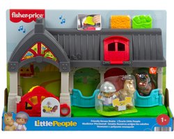 foto van Little People Vriendelijke Paardenstal - Speelfiguur