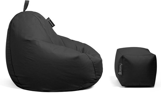 Pouf Casacomfy 2 - Poire Original - Rouge/ Zwart Adultes & Enfants