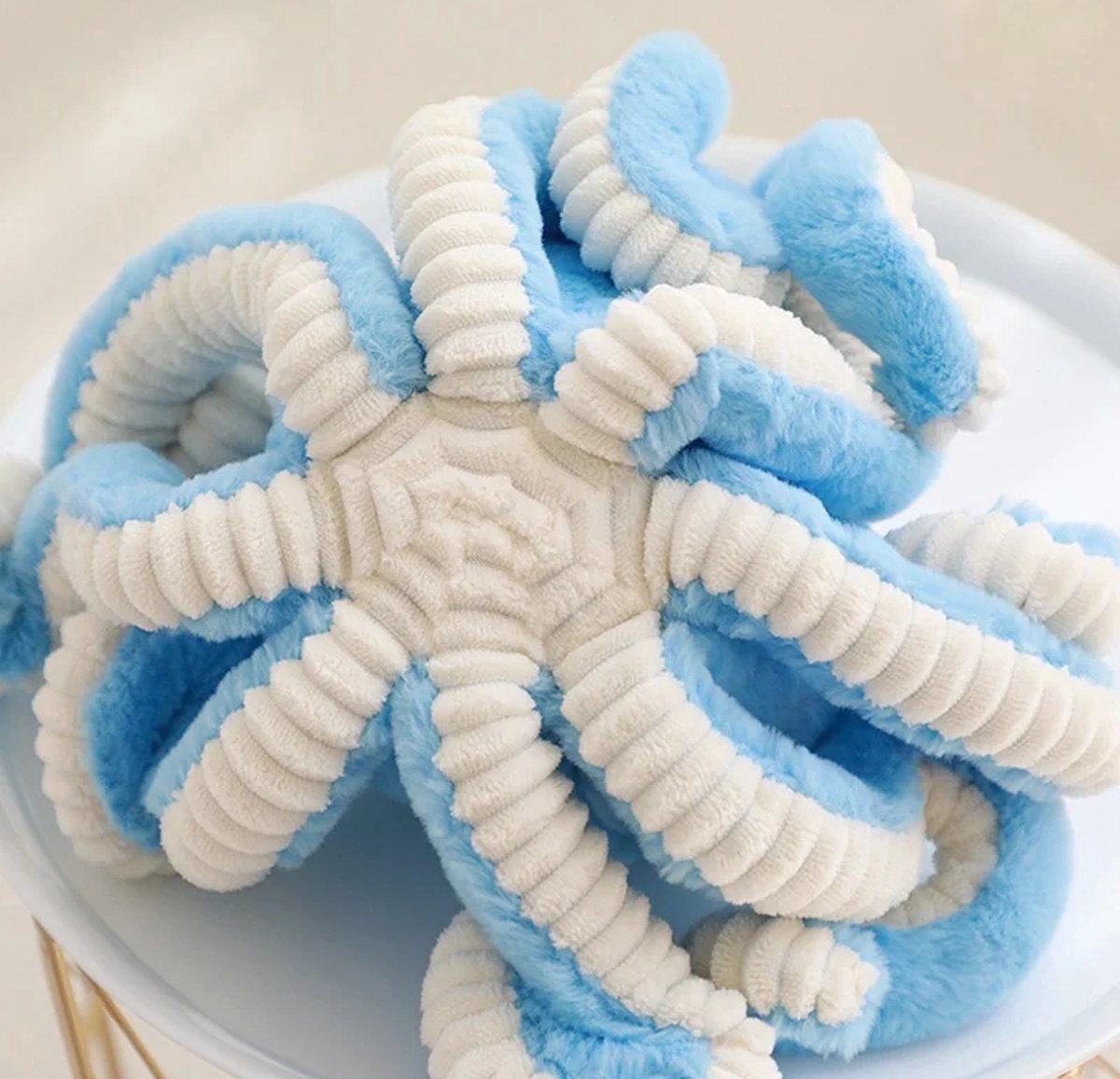 Klikkopers® - Octopus Knuffel - Inktvis Knuffel - Kawaii Kussen - Kawaii Knuffel - Paars - 80 cm — cadeau in Spellen & Speelgoed - foto 2