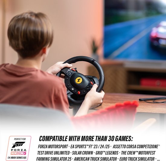Thrustmaster T98 Ferrari 296 GTS - Racestuur voor Xbox Series en PC van Thrustmaster — afbeelding 4