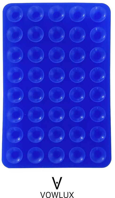 Ventouses bleues avec 40 ronds, 6x7 rangées.