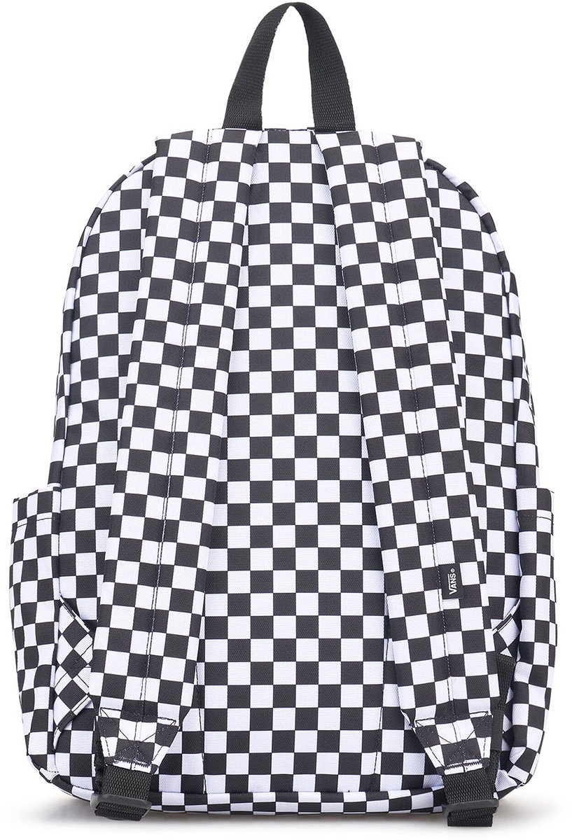 VANS Old Skool Grom Check Backpack Kinder Rugzak zwart – foto 7