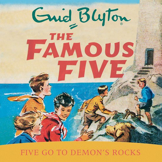 Famous Five19- Five Go To Demon's Rocks - cover