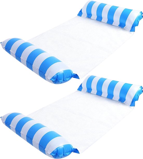Vivva - 2 Stuks - Waterhangmat - Zwembad Hangmat - Water Hangmat - Drijfstoel - Zwembad Stoel - Zwembadstoel - Waterstoel - WATERZEN