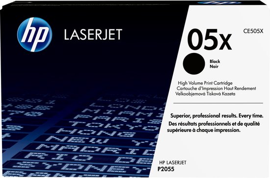 HP 05X - Tonercartridge / Zwart / Hoge Capaciteit