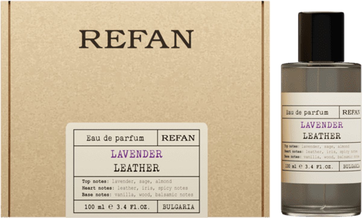 Natuurlijke LAVENDEL LEER Eau de Parfum - houtachtige - balsemachtige 100ml