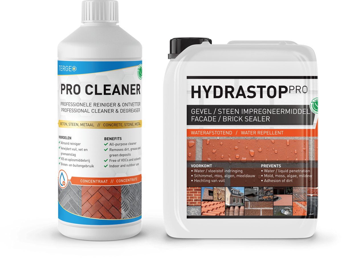 GreenSeal Solutions Gevel Reinigen & Impregneren - Nano Coating voor schoorsteen