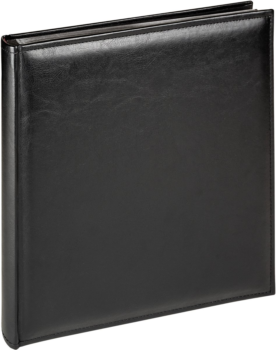 Walther FA-386-B Deluxe - Classic album - Formaat 28x30,5 cm x 50 zwarte pagina's - Zwart