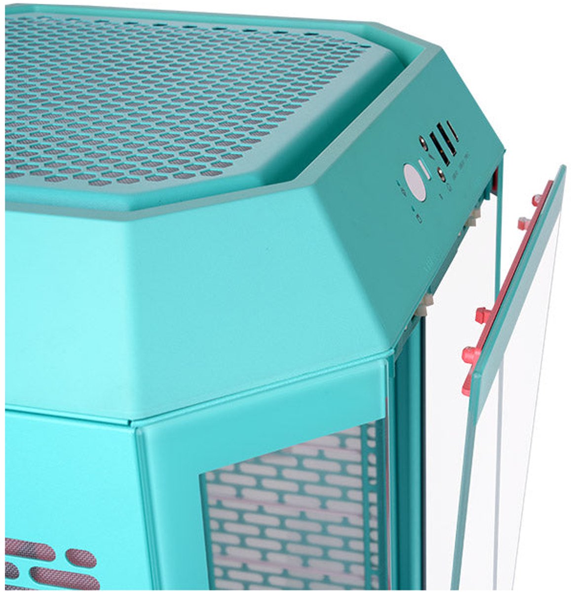 Thermaltake The Tower 250 Mini Tower Muntkleur, Rood