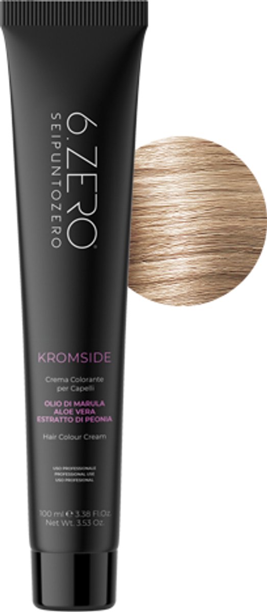 KROMSIDE – Crema colorante para el cabello 100 ml – 6.ZERO – Color 9,81