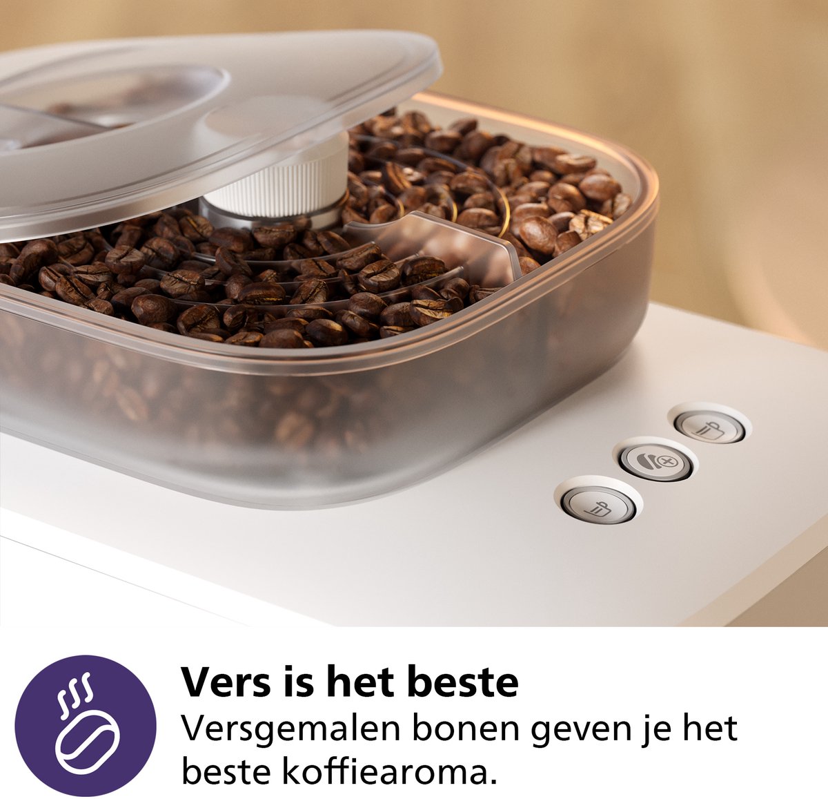 Philips Baristina met Bean swap - BAR320/00 - Espressomachine - Pistonmachine - Wit — afbeelding 6