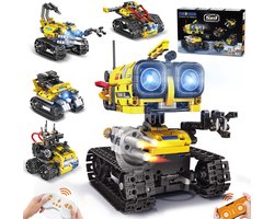 CUBIMANA 5 in 1 RC Robot Bouwpakket - 560 Delen met APP - Transformeerbare Robot Schorpioen & Tank - Bouw speelgoed volwassenen kinderen 8+ Jaar