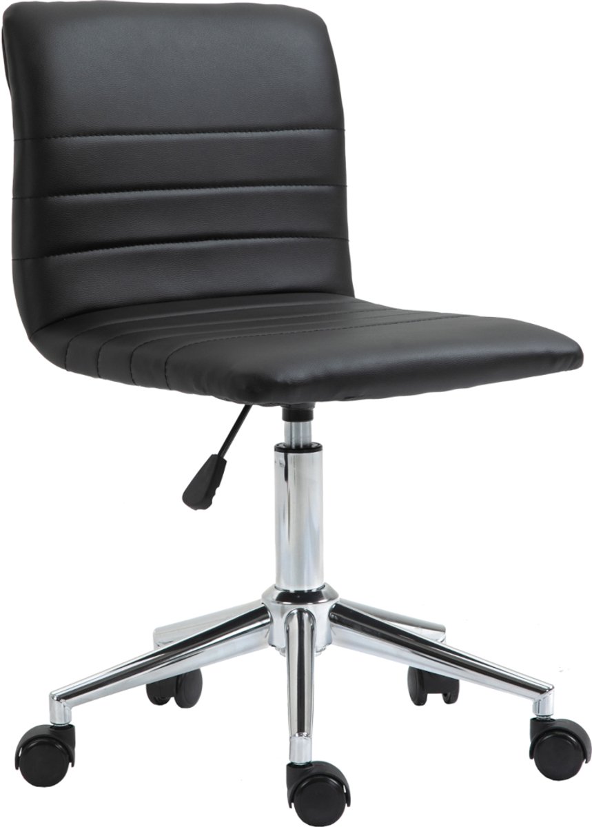 SVITA LINUS Bureaustoel Kinderen Kunstleer Zwart - SVITA - €44,99