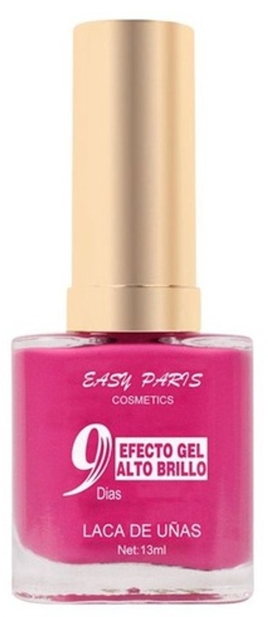 Easy Paris Cosmetics - Nagellak - Warm Donker Roze - 1 flesje met 13 ml inhoud - Nummer 094