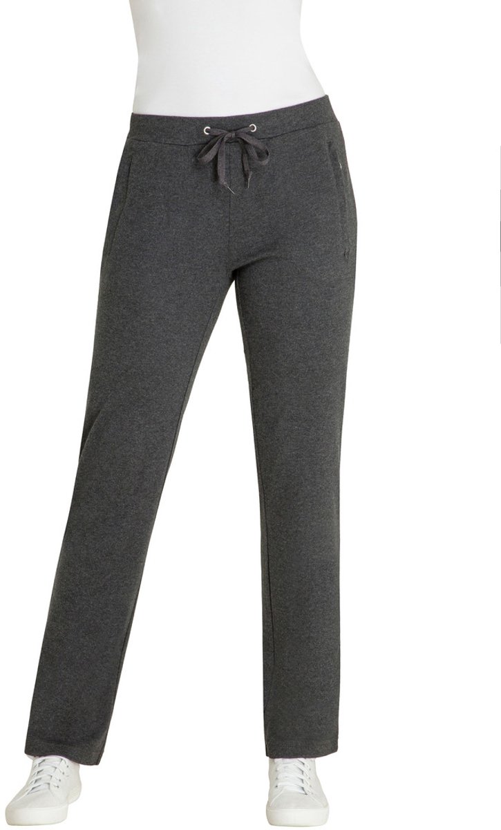 Hajo Comfortabele dames vrijetijdsbroek antraciet - Grijs - Maat - 40