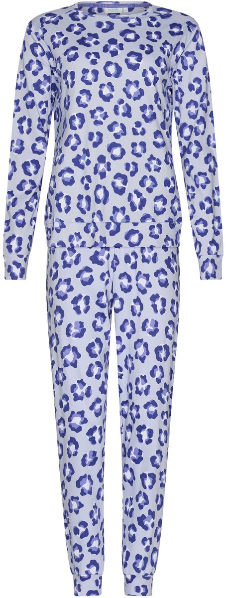 Rebelle Leopard Lilac - Pyjama - Katoen Interlock - Paars