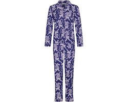 Rebelle - Tiger Star - Pyjama - Bio Katoen - Doorknoop - Paars - Maat 38