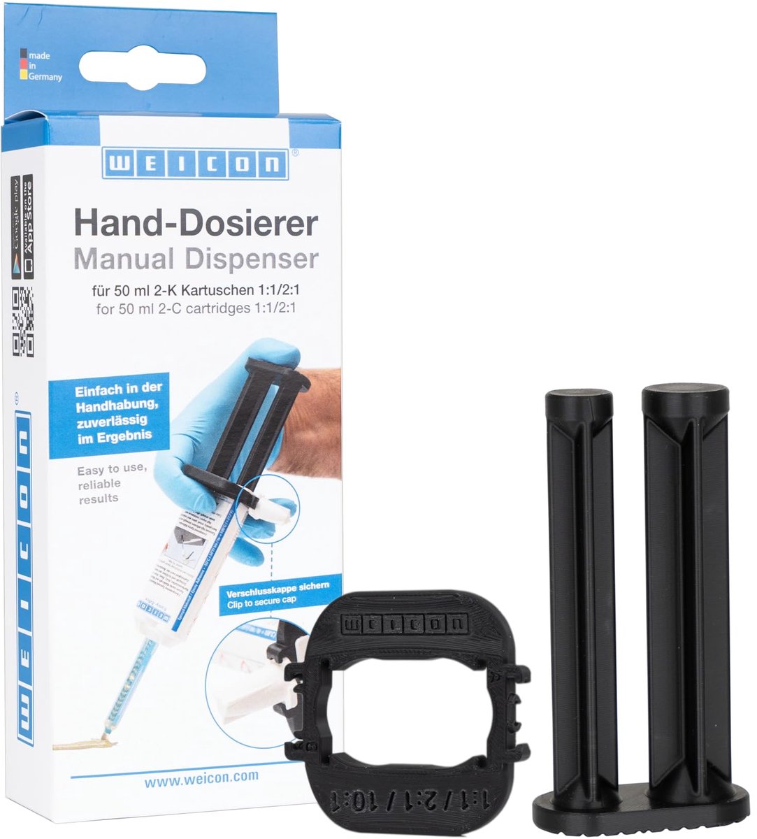 Weicon Handdoseerapparaat – Voor Easy-Mix 2K-lijmen – 18 cm