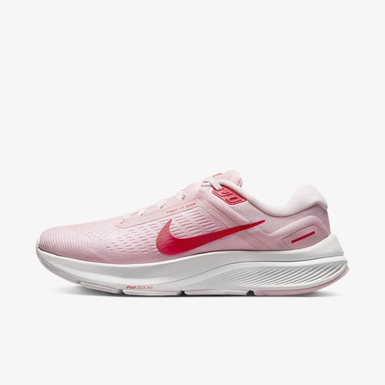 Nike Air Zoom Structure - Femme - Chaussures de course - Rose/Rouge/ Wit - Pointure 37,5 - Boîte sans couvercle