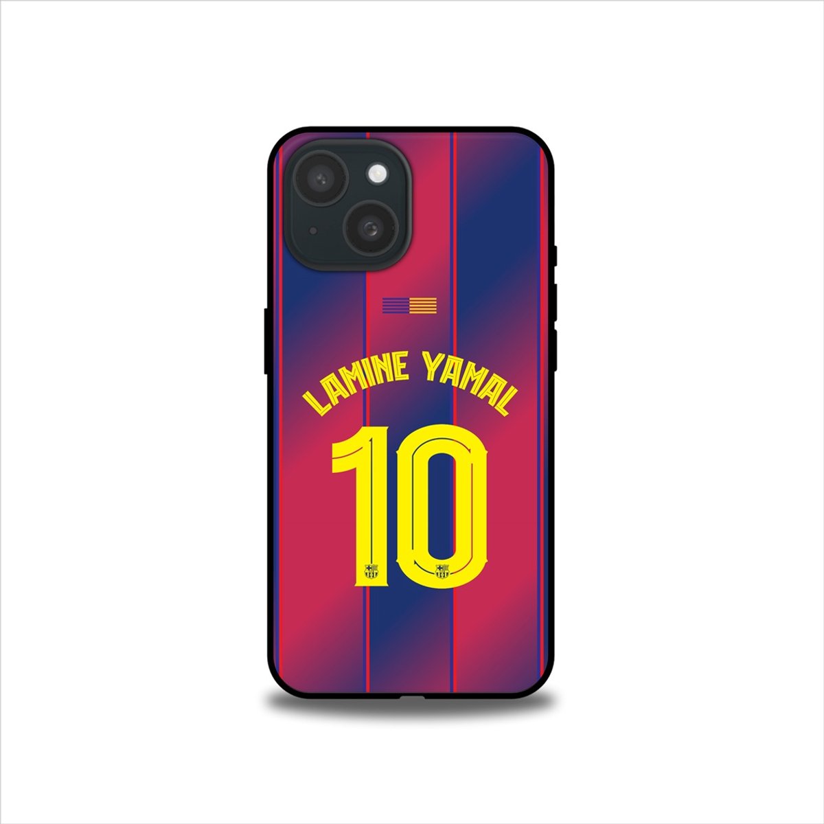 Lamine Yamal 10 FC Barcelona telefoonhoesje Apple iPhone 15 - Backcover Softcase