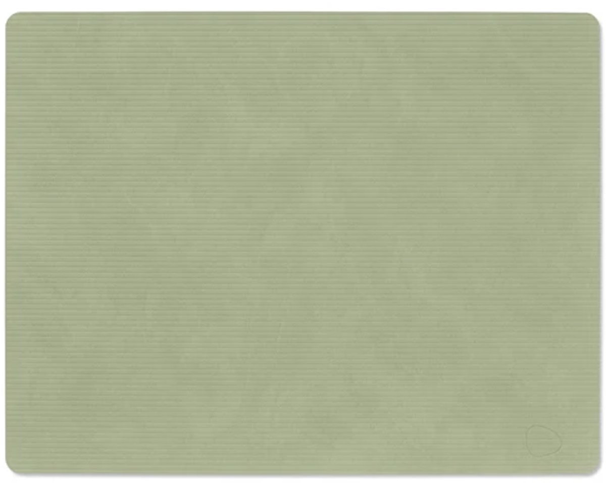 LIND DNA Corduroy placemat square 35x45cm olive green