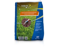 Triferto Korrelkalk (Dologran) | Tuinkalk15% MgO 20kg | Kalk voor gazon en tuin