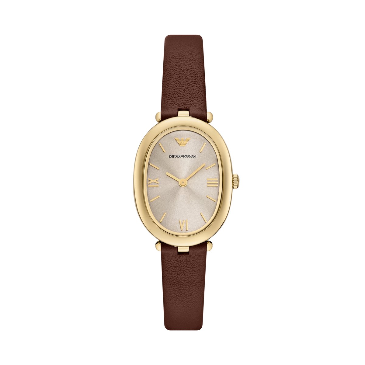 Emporio Armani Dames Horloge 34 cm - Goudkleurig