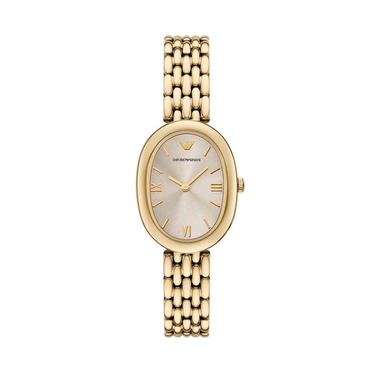 Emporio Armani Dames Horloge 34 cm - Goudkleurig