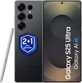 Samsung Galaxy S25 Ultra 5G - 256GB - Titanium Black + 1 jaar extra garantie