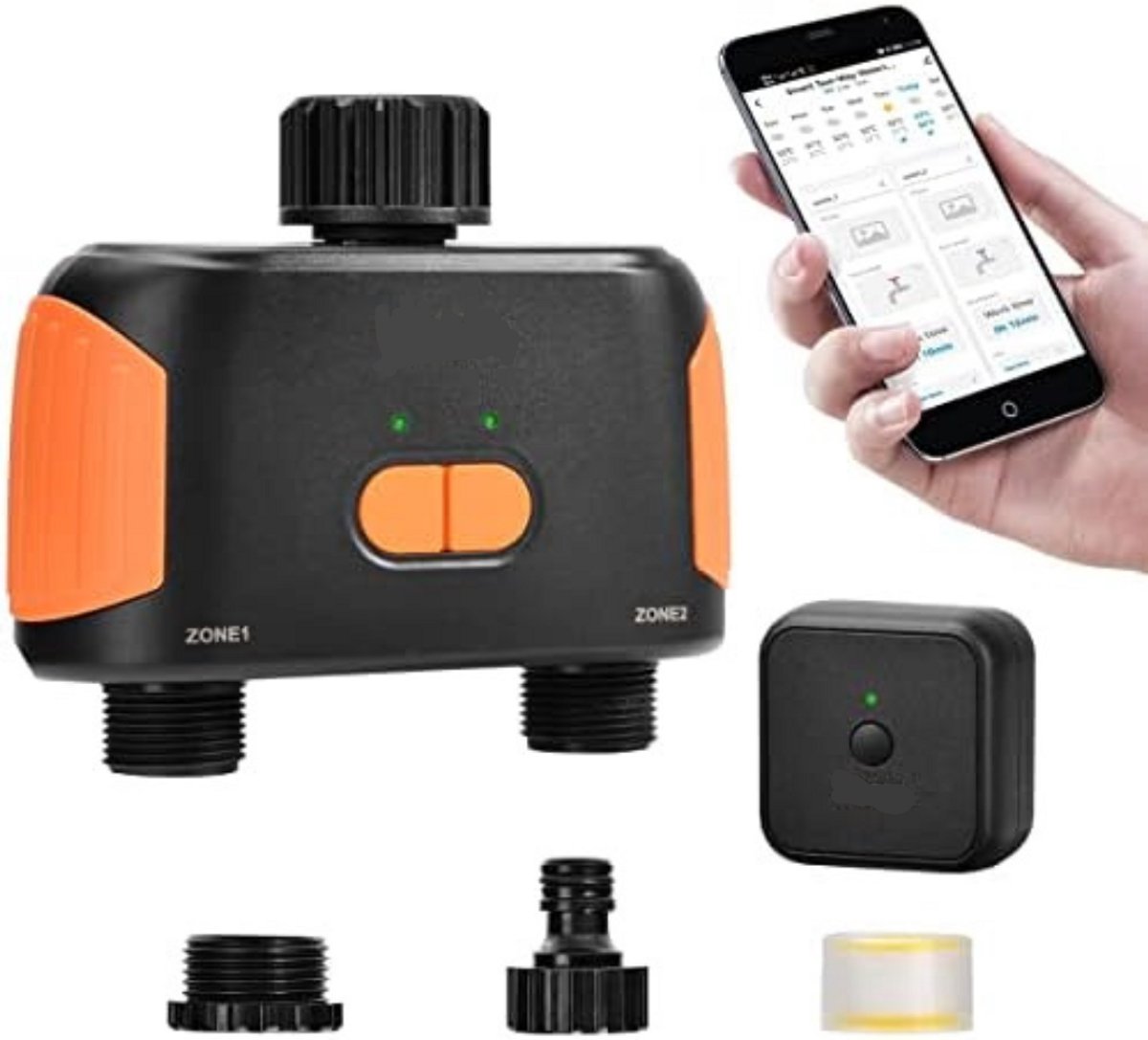WNHB® Slimme-Wifi-Besproeiingstimer-Met-2-Uitgangen-Draadloze-Tuinbewatering-Automatisch-Watergeven-Via-App