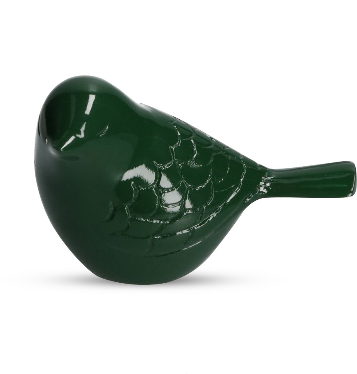 Unieke As Urn - 100 ML - Handgemaakte Vogel urn - Urn - Crematie Urn - Uniek - Voor Huisdieren of Menselijk As - Crematie As - Decoratie Urn - Bird - GREEN