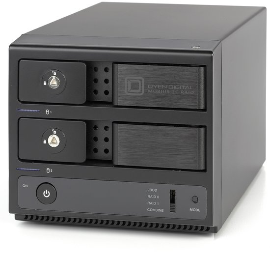 Oyen Digital Mobius 2C RAID 2-Bay USB-C HDD - 60TB van Merkloos — afbeelding 4