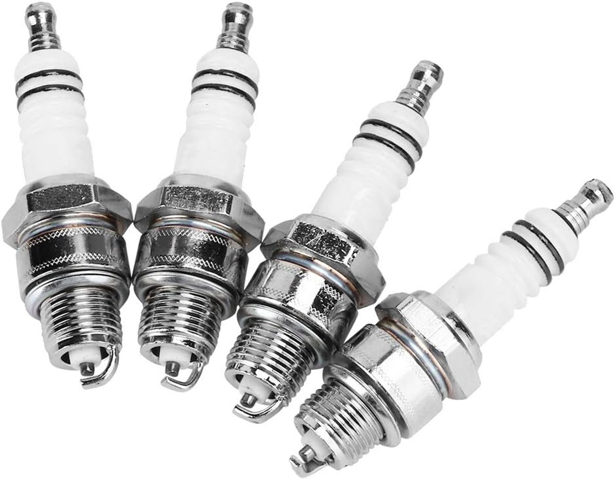 4pcs 2-stroke bougies voor PW50-PW80-PW60-LT50-LT80-Scooter-Motorfiets-OEM-E6TC-populair